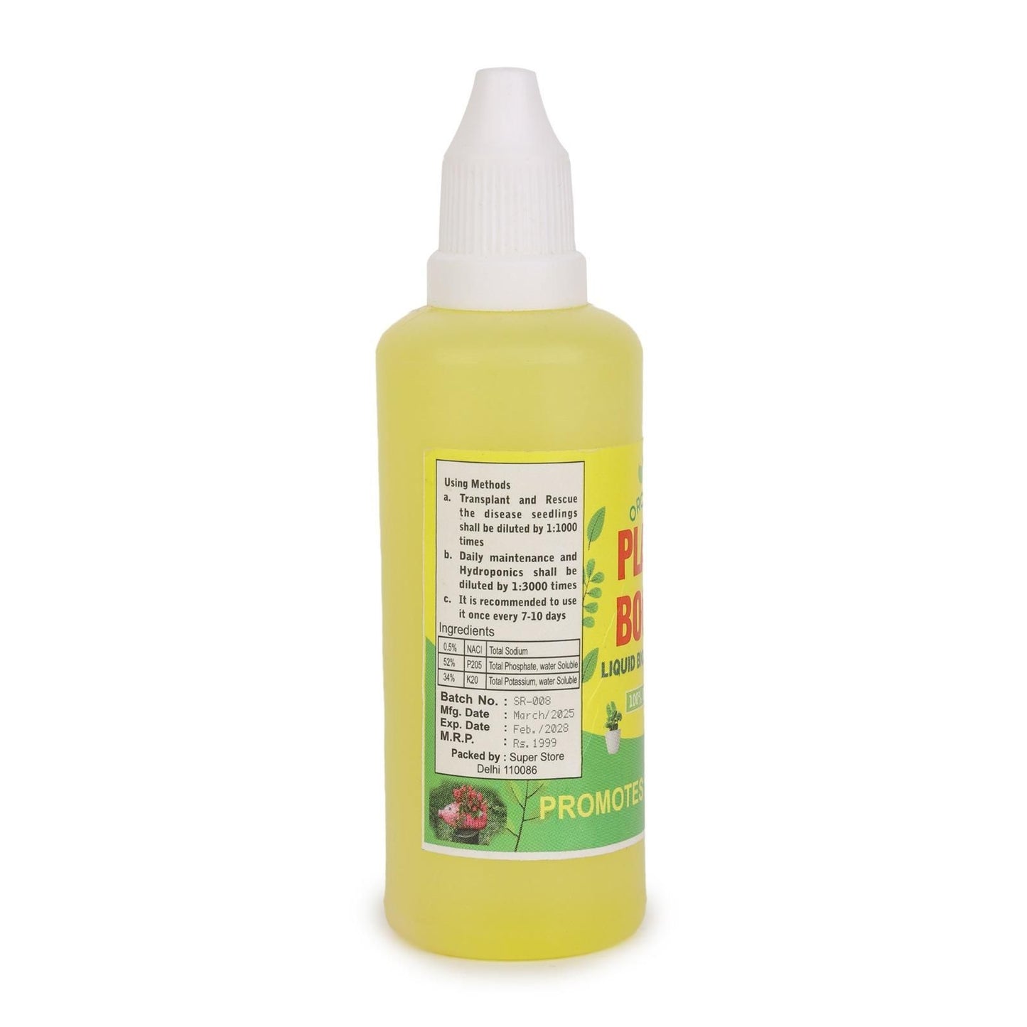 Plant Boost Liquid Biofertilizer for All Crops,Organic (Pack of 1)